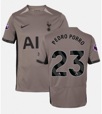 Maillot de foot Tottenham Hotspur Pedro Porro #23 Troisième 2023-24 Manches Courte